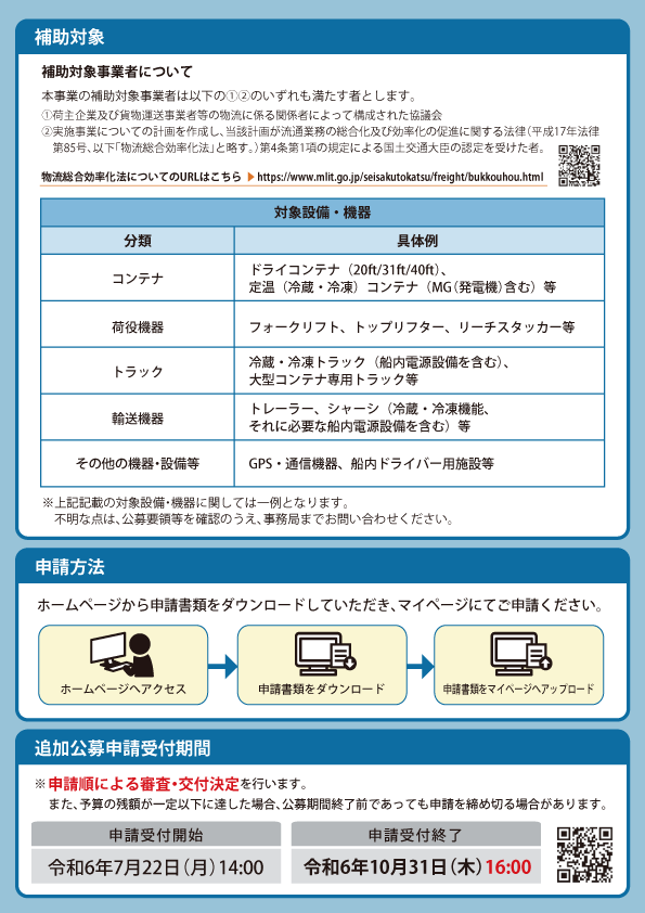 公募のお知らせ